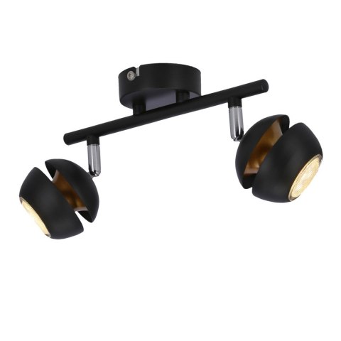 Boni listwa 2x3w gu10 led czarny