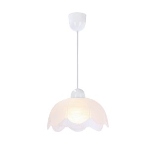 Bratek lampa wisząca 18 1x60w e27 klosz biały