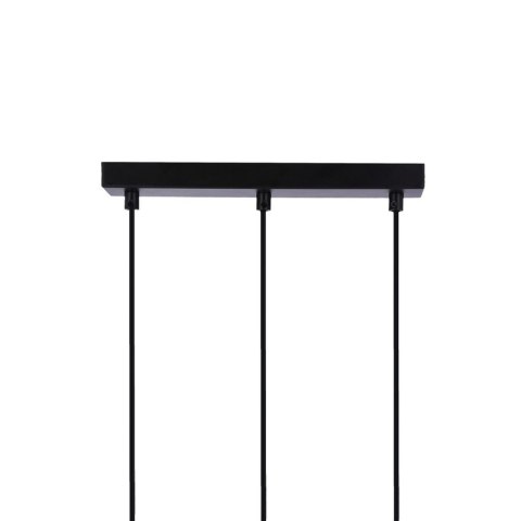 Lampa wisząca regulowana czarna loft Reno