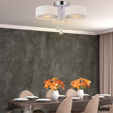 Plafon Gambela biały 3xE27 LED Light Prestige
