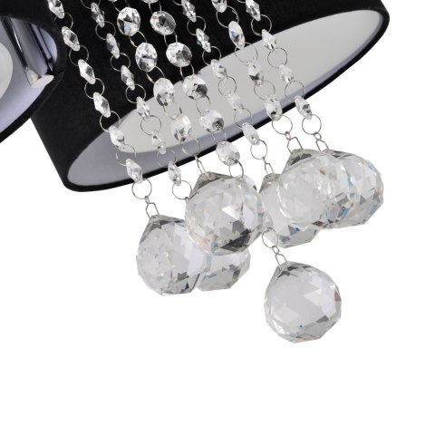 Plafon Gambela czarny 3xE27 LED Light Prestige