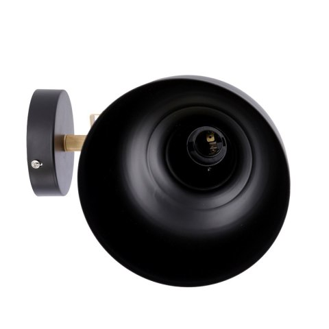 Kinkiet czarny/drewniany regulowany lampa E27 40W Reno 21-76748