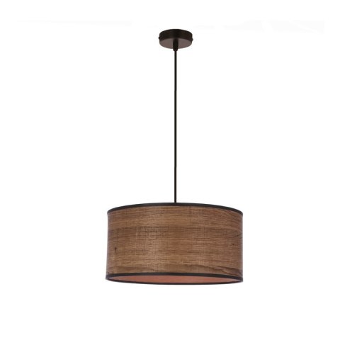 Legno lampa wisząca 30 1x40w e27 abażur dębowy