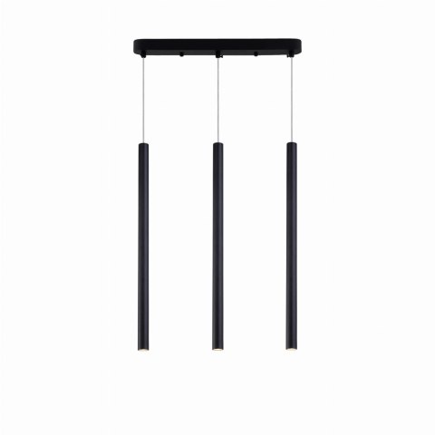 Lampa wisząca Lungo 3 linia czarna 3xG9 Light Prestige