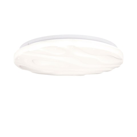 Nevada lampa sufitowa plafon biały 24w led 38,5 cm efect sky