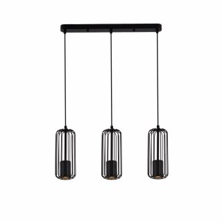 Lampa wisząca Sintra czarna 3xGU10 Light Prestige