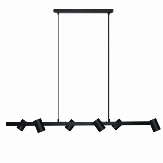 Light Prestige Lampa wisząca Snow 6 czarna 6xGU10