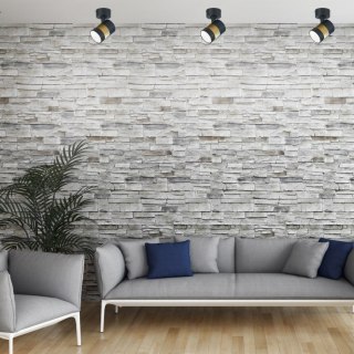 Spot Anillo 1 czarny 1xGU10 Light Prestige