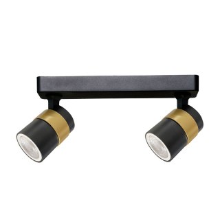 Spot Anillo 2 czarny 2xGU10 Light Prestige