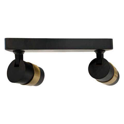 Spot Anillo 2 czarny 2xGU10 Light Prestige