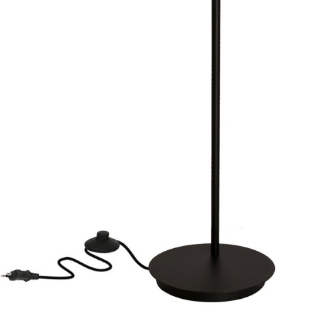 Bendi lampa podłogowa czarna led Abażur zielony
