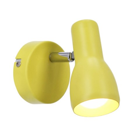 Kinkiet 1xE14 musztardowy PICARDO 91-52391