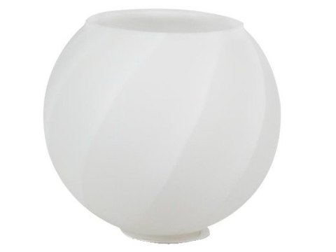 Klosz szklany biały matowy okrąły do lamp Raul Candellux 71-73143