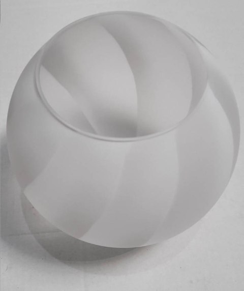 Klosz szklany biały matowy okrąły do lamp Raul Candellux 71-73143