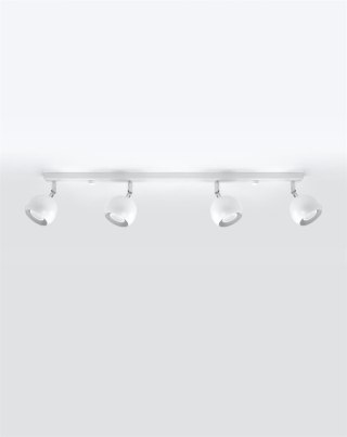 Plafon OCULARE 4L biały