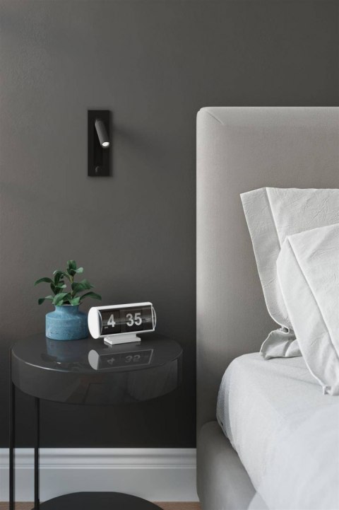 Sollux Lampa Kinkiet ENIF czarny