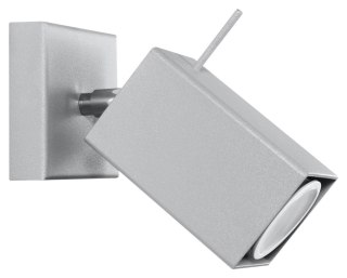 Sollux Lighting Kinkiet MERIDA 1 szary