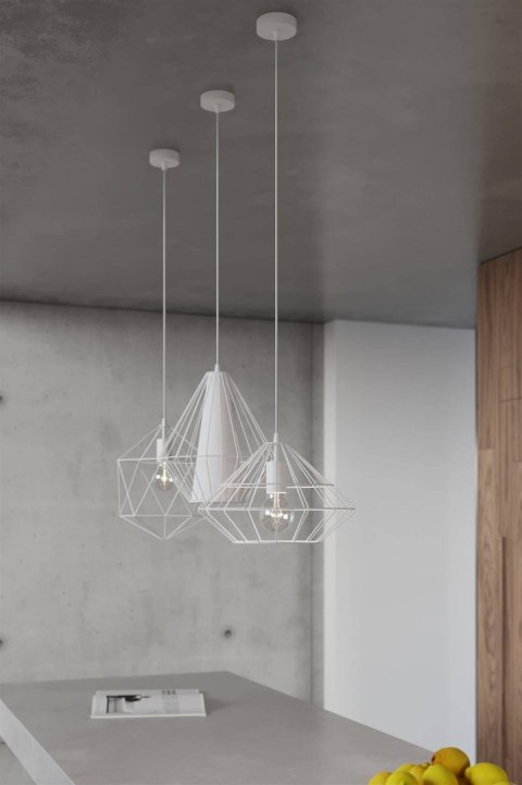 Sollux Lampa wisząca DEMI biała