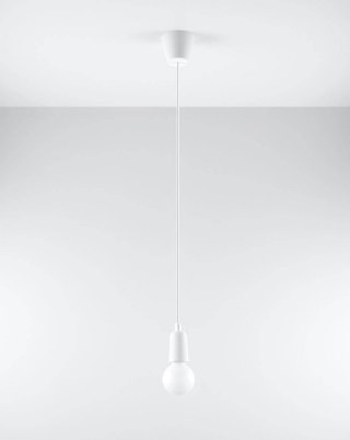Sollux Lampa wisząca DIEGO 1 biała