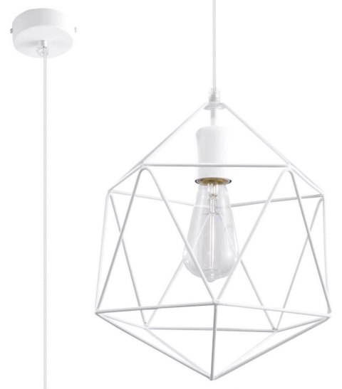 Sollux Lampa wisząca GASPARE biała