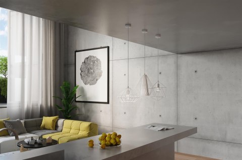 Sollux Lampa wisząca GASPARE biała