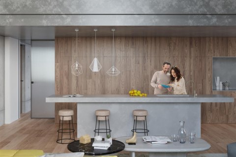 Sollux Lampa wisząca GASPARE biała