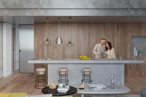 Sollux Lampa wisząca GASPARE czarna