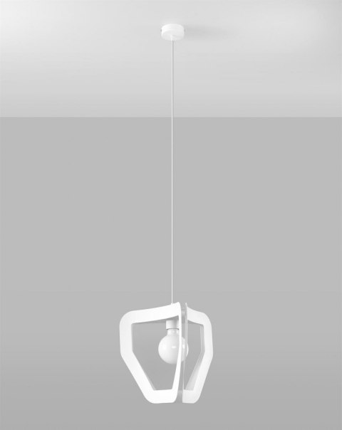 Sollux Lampa wisząca TRES biała