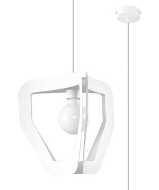 Sollux Lighting Lampa wisząca TRES biała