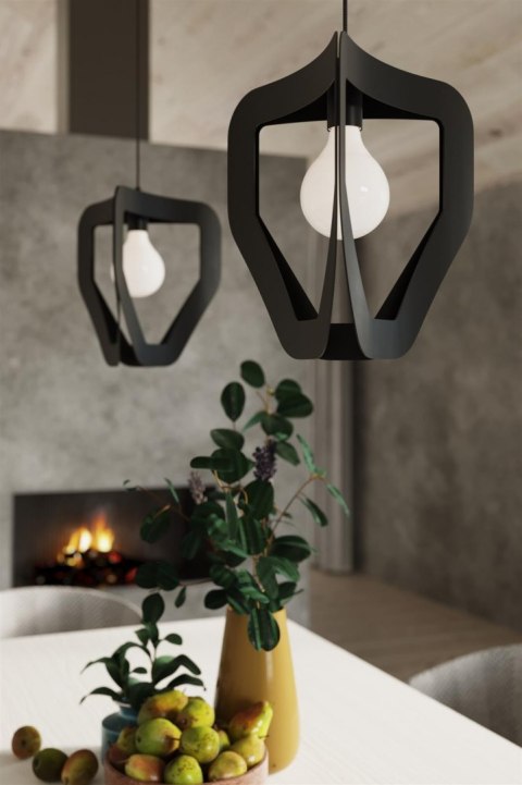 Sollux Lampa wisząca TRES czarna