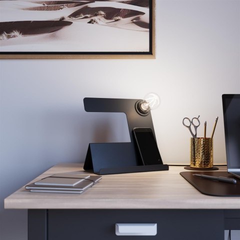 Sollux Lampa wisząca TULIP czarny