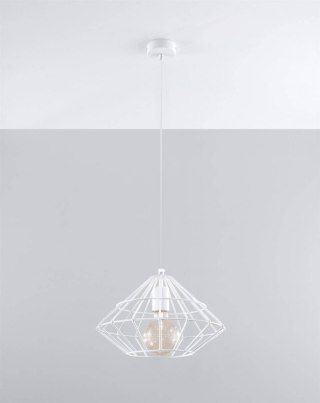 Sollux Lampa wisząca UMBERTO biała