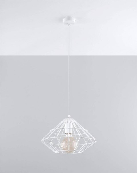 Sollux Lampa wisząca UMBERTO biała