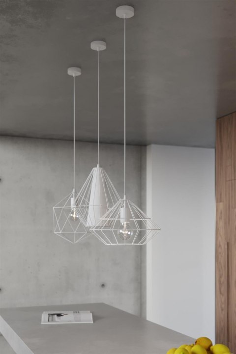 Sollux Lampa wisząca UMBERTO biała