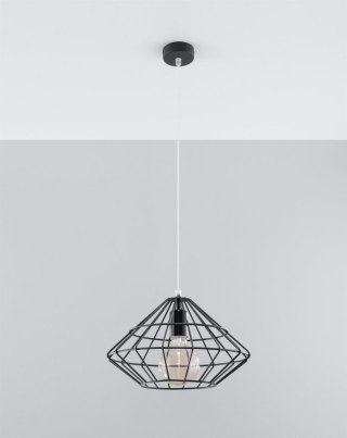 Sollux Lampa wisząca UMBERTO czarna