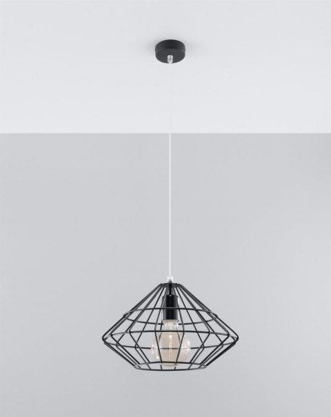 Sollux Lampa wisząca UMBERTO czarna