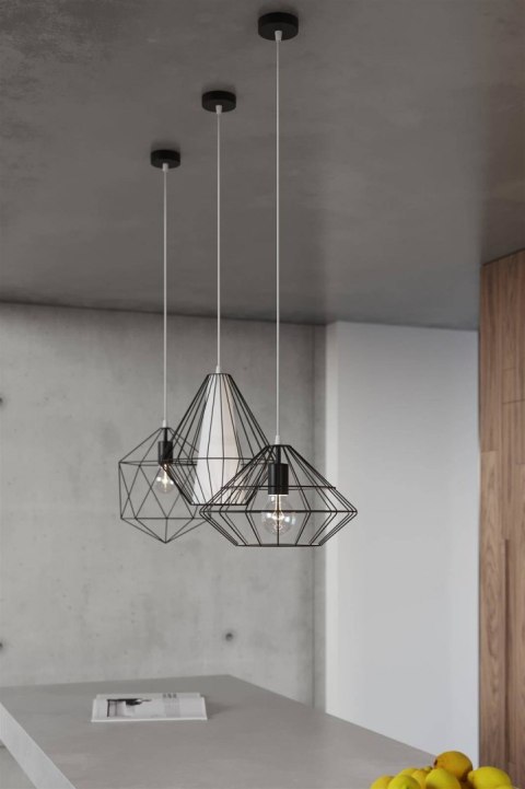 Sollux Lampa wisząca UMBERTO czarna