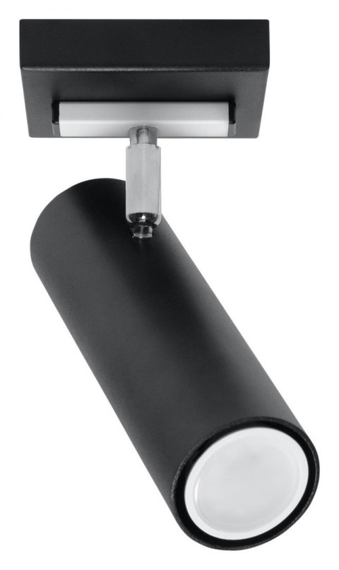 Sollux Lampa Plafon DIREZIONE 1 czarny