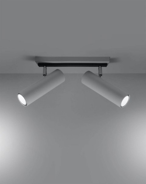 Sollux Lampa Plafon DIREZIONE 2 biały
