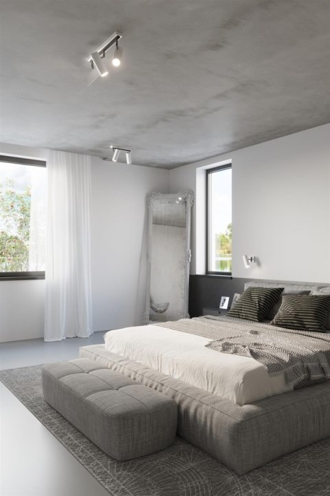 Sollux Lampa Plafon DIREZIONE 3 biały