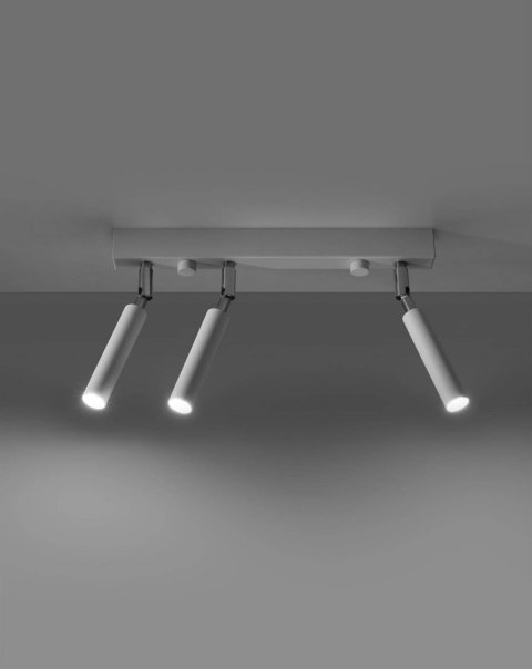 Sollux Lampa Plafon EYETECH 3 biały