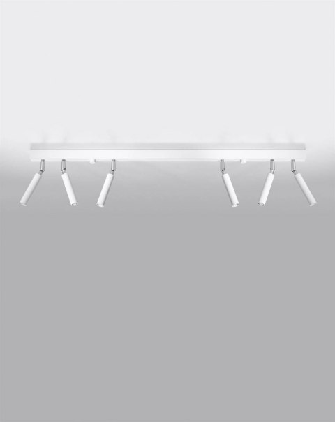 Sollux Lampa Plafon EYETECH 6 biały