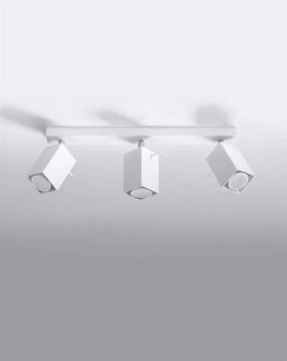 Sollux Lampa Plafon MERIDA 3 biały