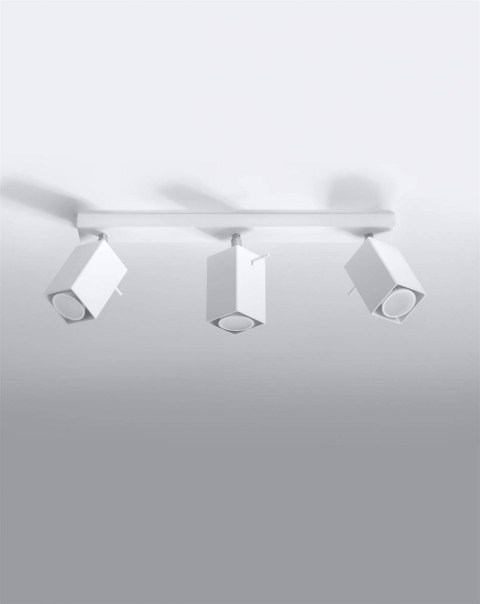 Sollux Lampa Plafon MERIDA 3 biały