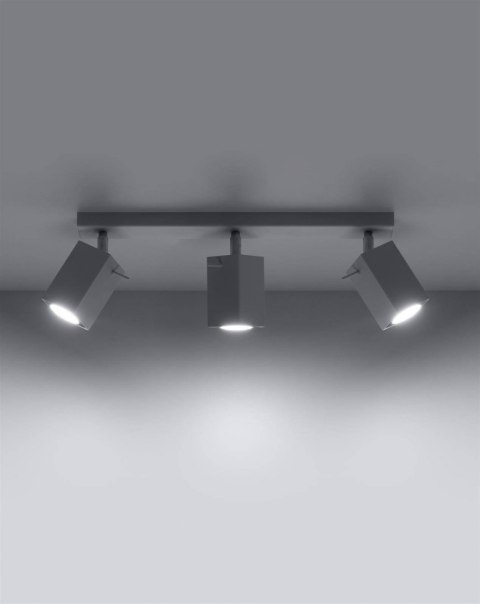 Sollux Lampa Plafon MERIDA 3 biały