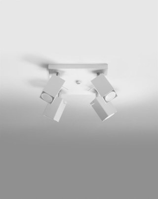 Sollux Lampa Plafon MERIDA 4 biały