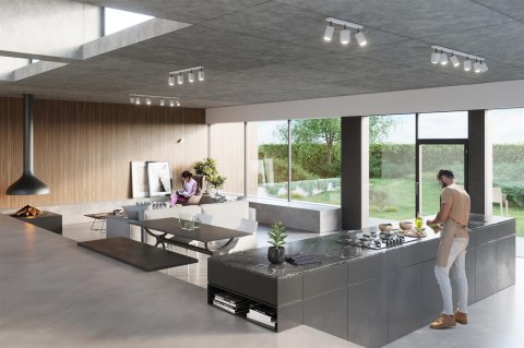 Sollux Lampa Plafon MERIDA 4 biały