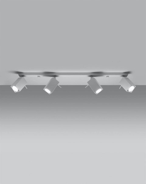 Sollux Lampa Plafon MERIDA 4L biały