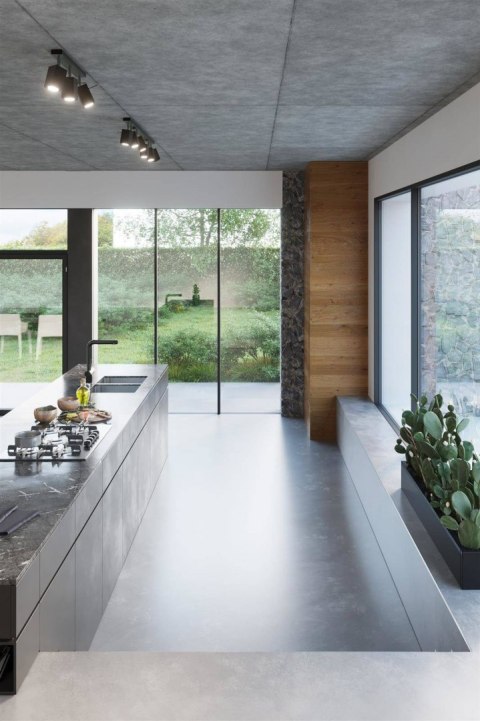 Sollux Lampa Plafon MERIDA 4L czarny