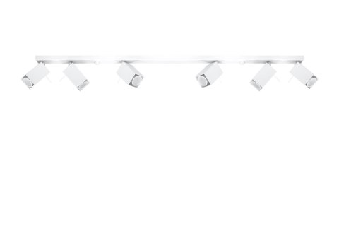 Sollux Lampa Plafon MERIDA 6L biały